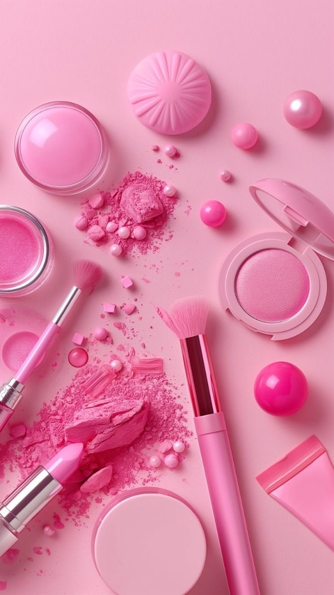 brush, cosmetics壁紙