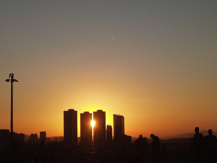 Sunset in Ankara
