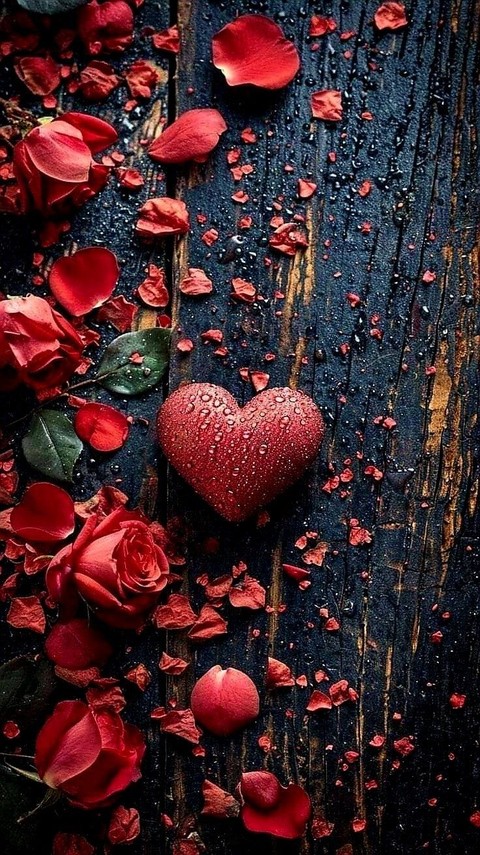 strawberries, petal wallpapers