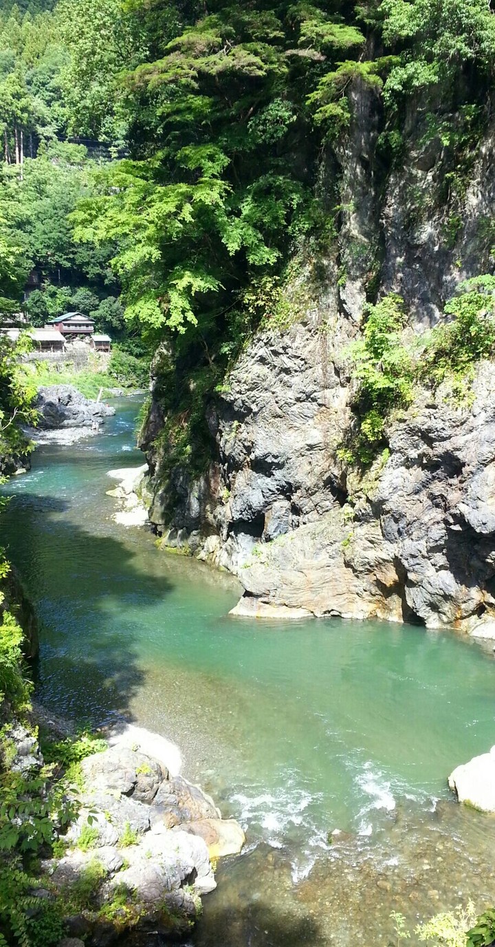Okutama's river