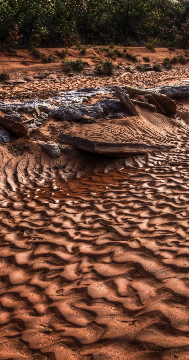 dried river