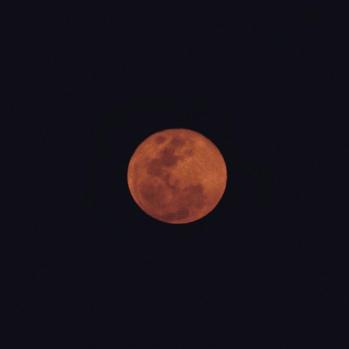 Reddish Moon