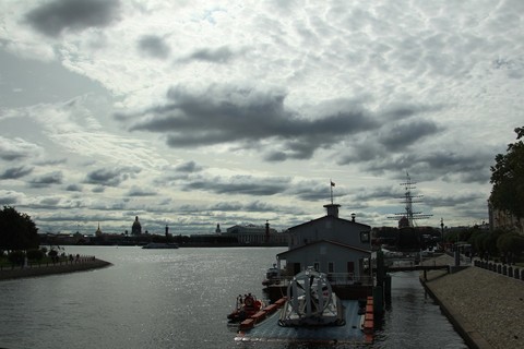 Neva river.