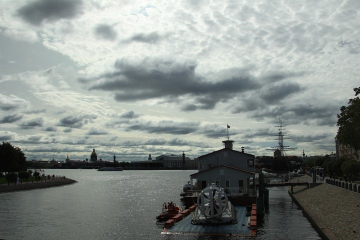 Neva river.