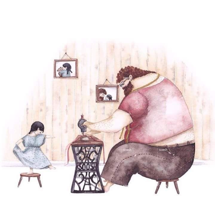 the father and his daughter
