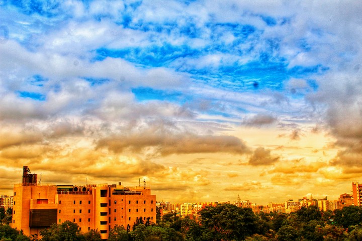 nature blue sky