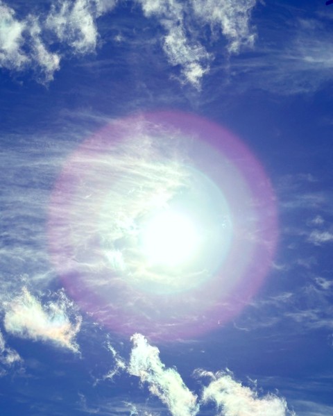 обои Cumulus, sun