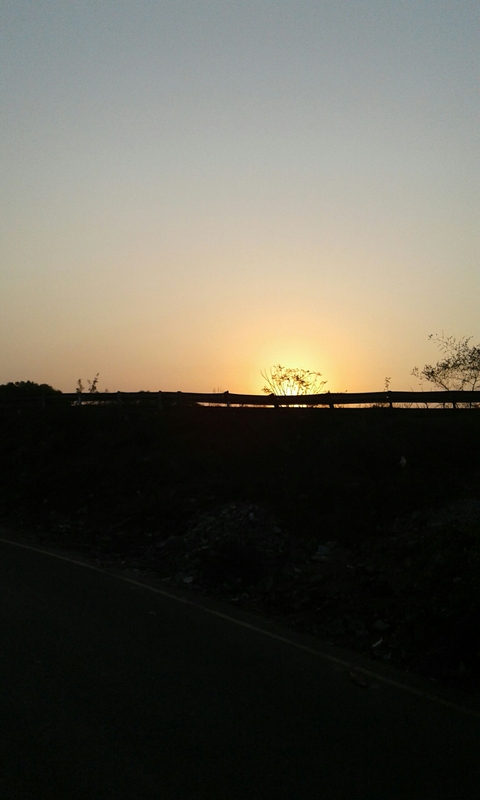 sun set