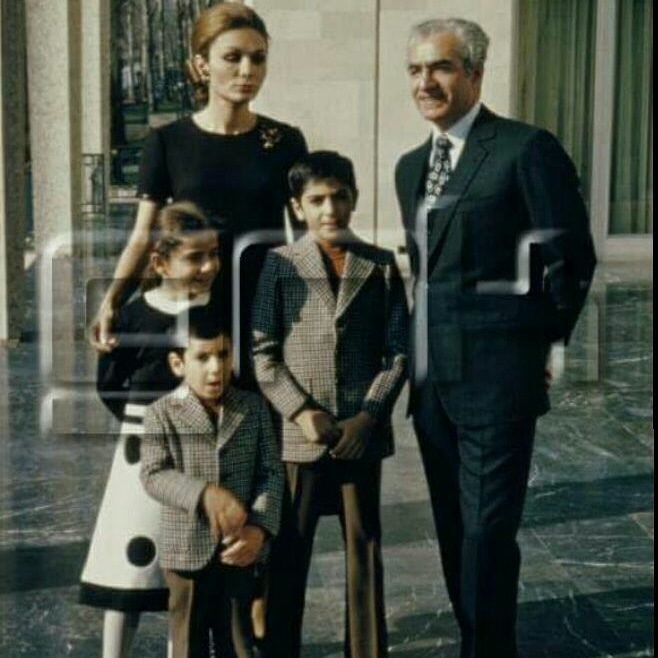 the shah of iran family's