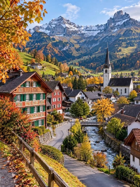 Mountain_range, Valley, Alps