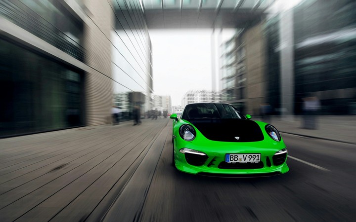 porshe in a unlimited speed