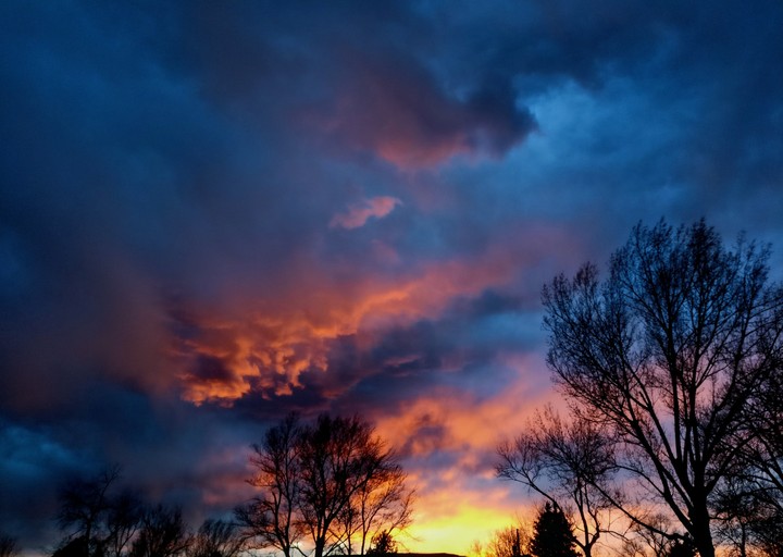 fire in the sky