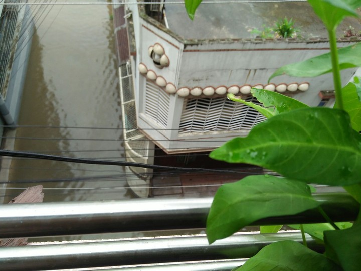 Sudden flooding