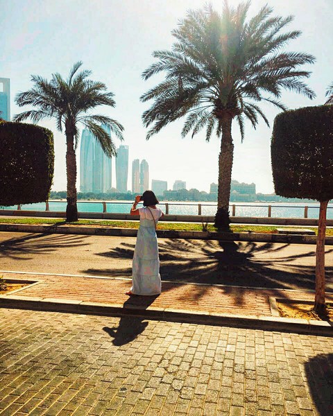 summer, walkway壁纸