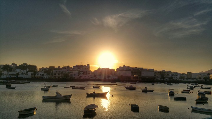 Sunset in Lanzarote
