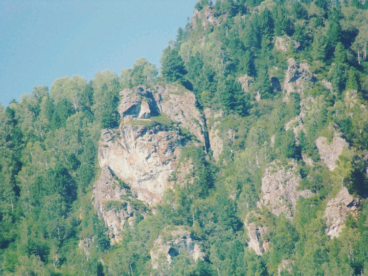 The owner of the Teletskoye lake