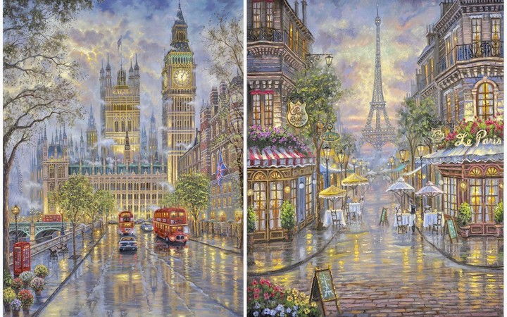 London and Paris