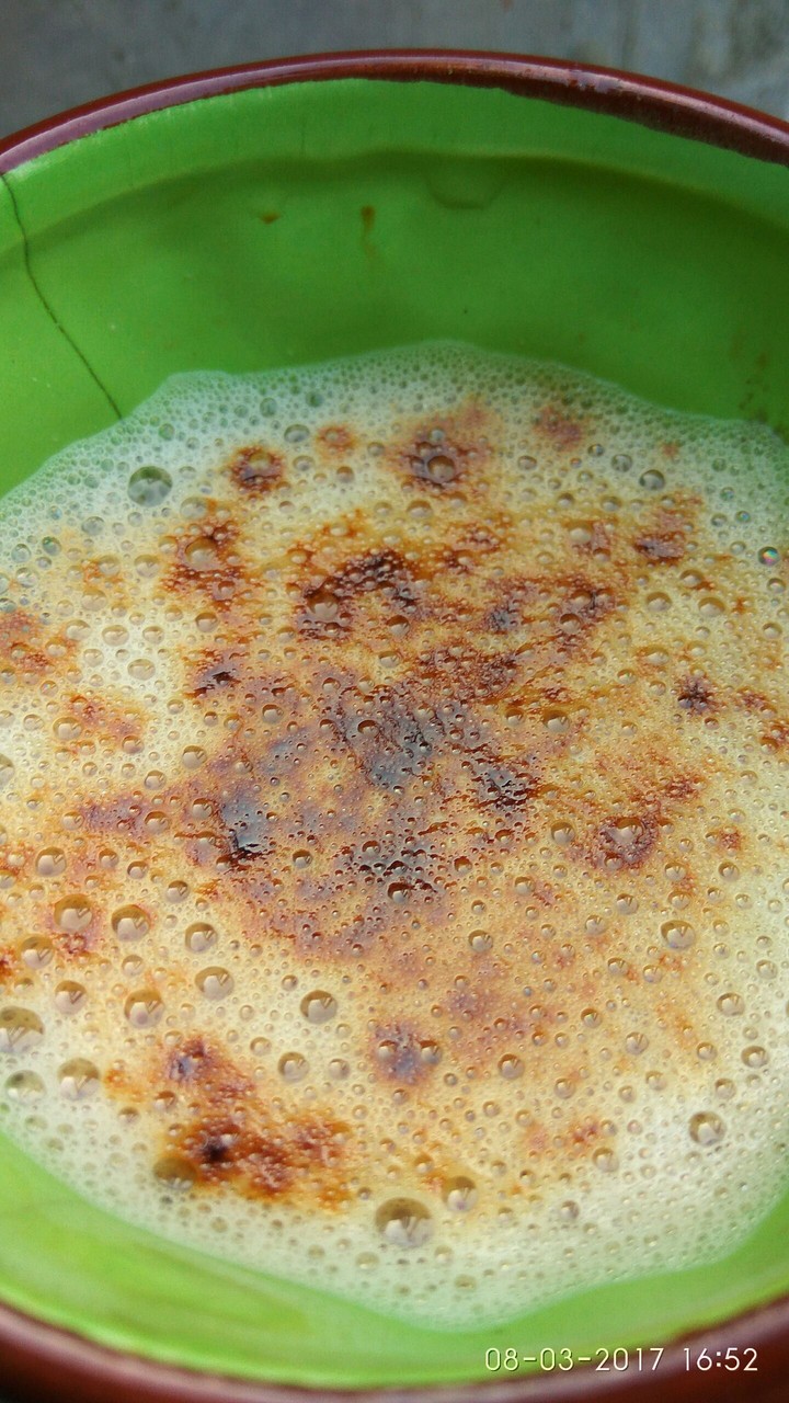 the cold coffee