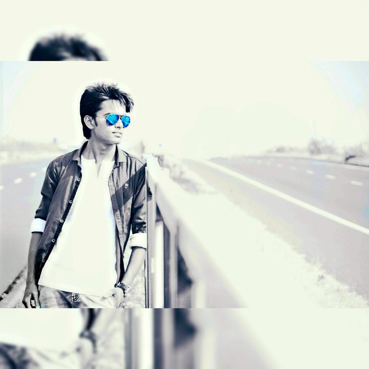 black and white