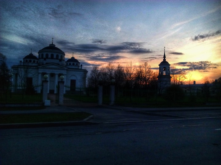 красота, природа,закат