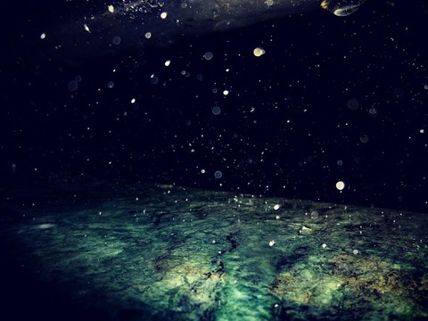rain at night