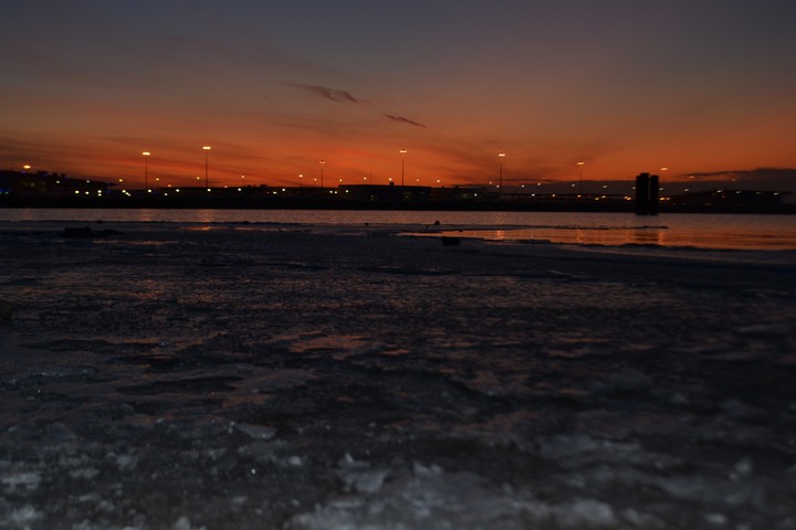 закат