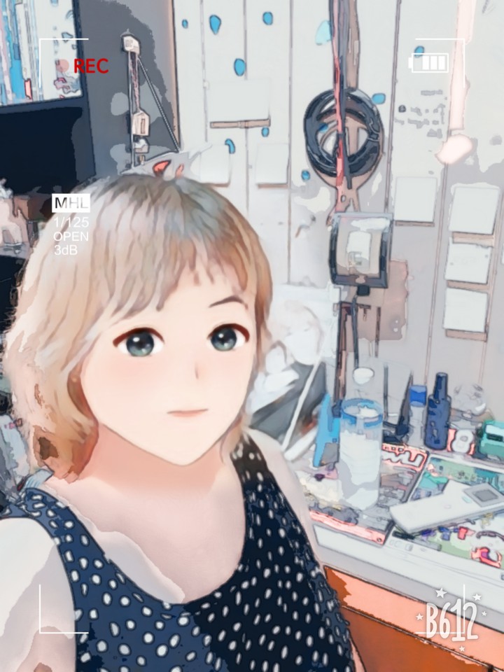Comic vision of me.