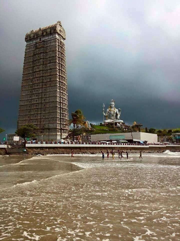 Happy to be in Murudeshwar