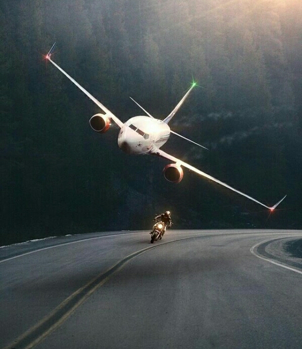 last for today, my favourite #aeroplane#bike