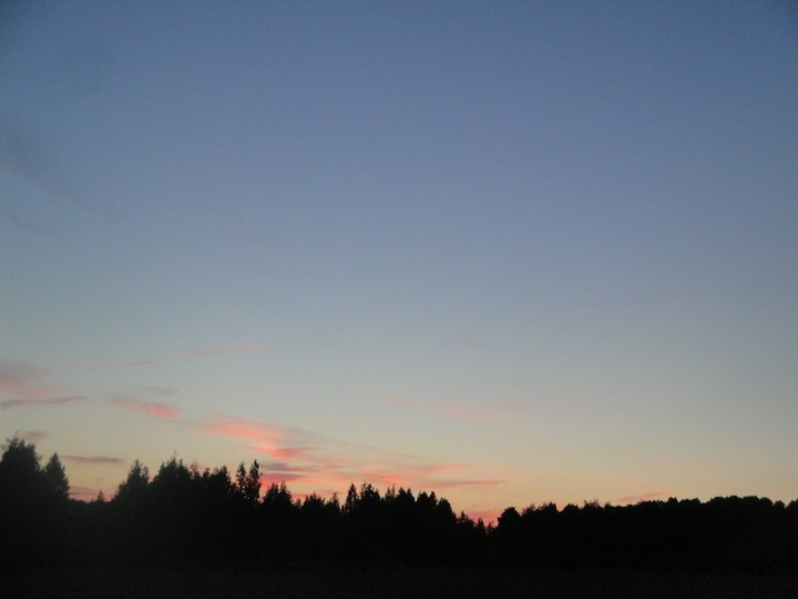 Evening horizon