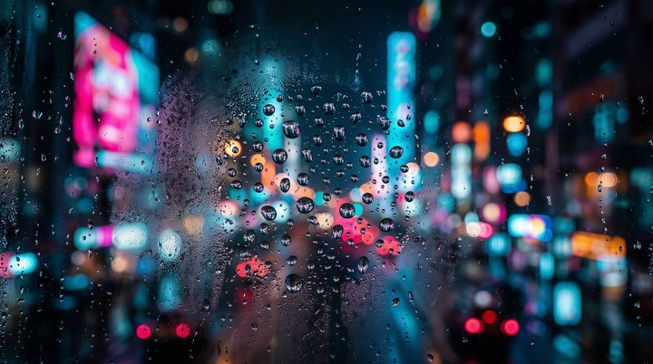 cityscape, neon Hintergrundbilder