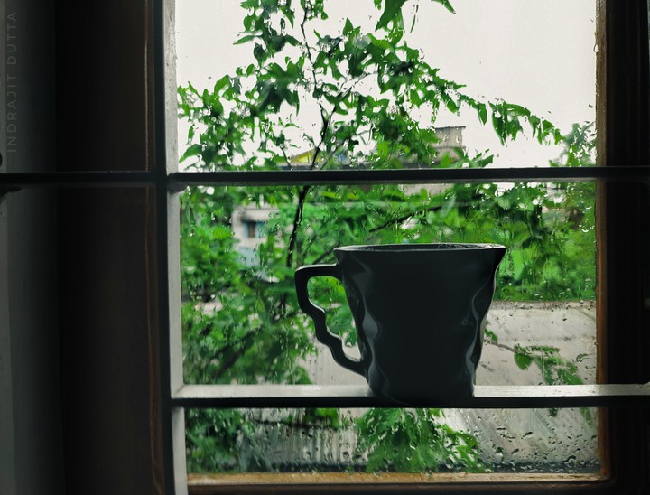 Rainy day and my afternoon cup of tea