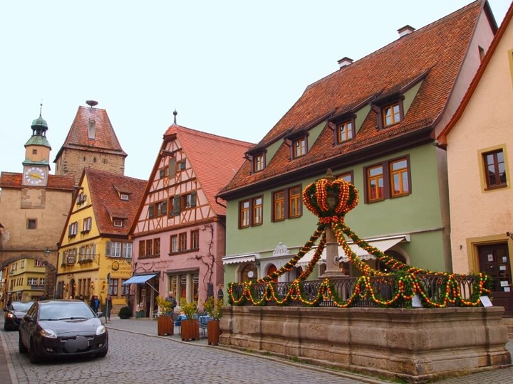 Spring fountain - Rothenburg