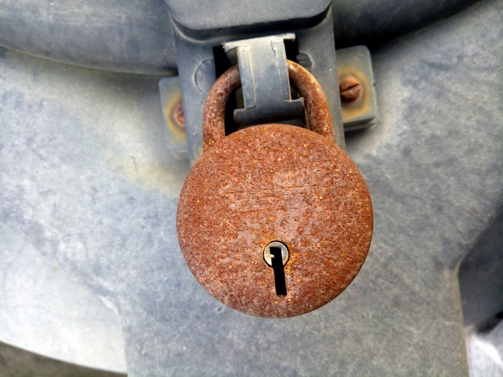locked in time