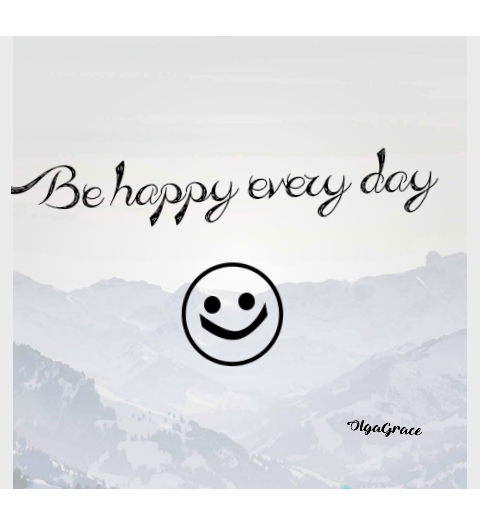 Be happy
