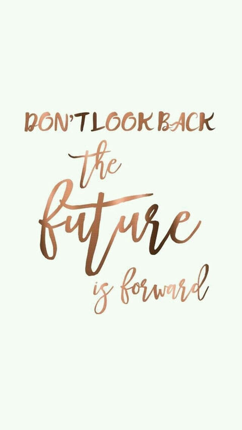 don't look back
