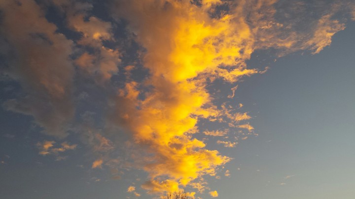Golden clouds