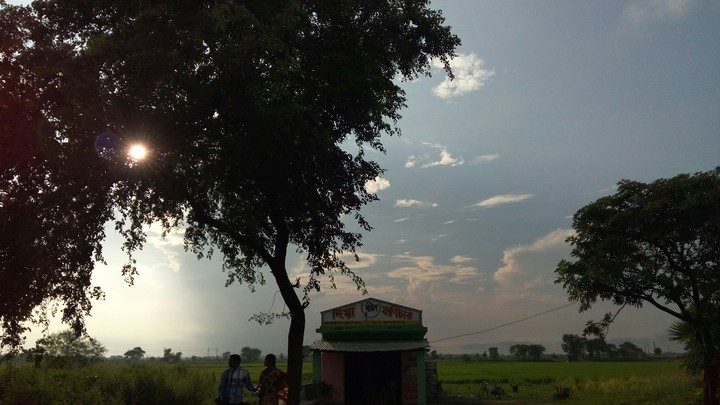 sun set