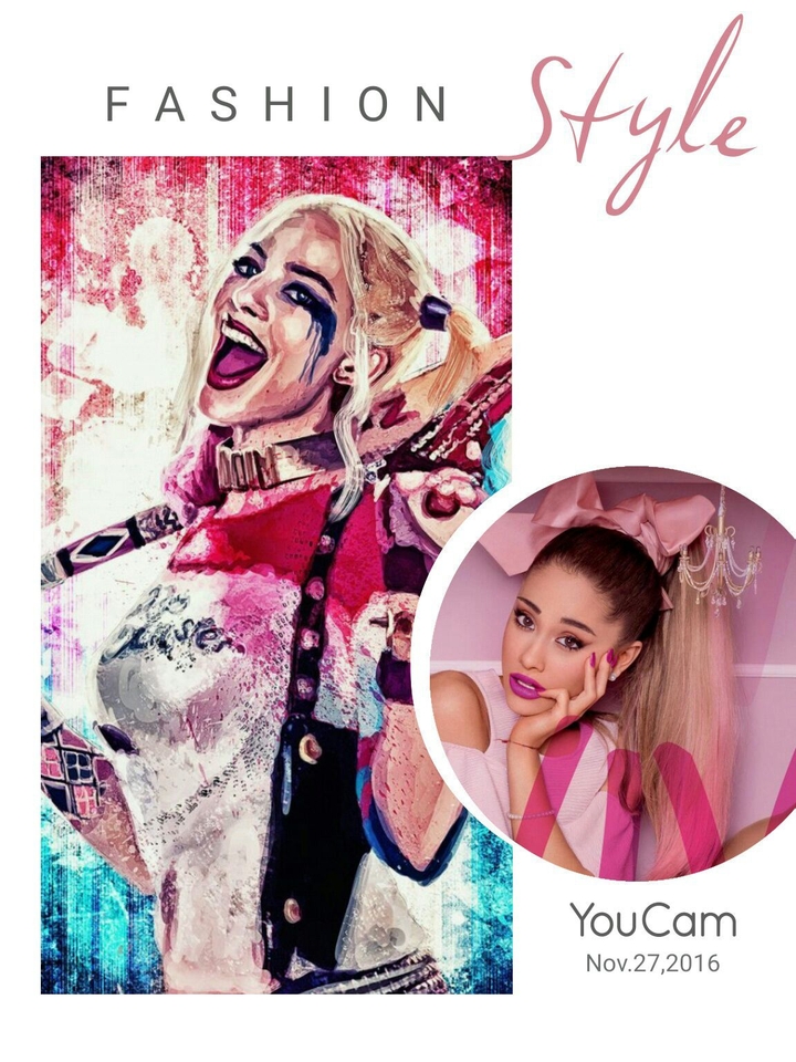 hayley quinn and ariana grande