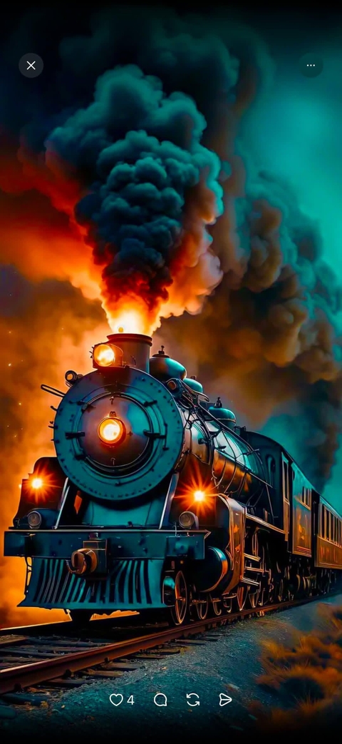train, locomotive桌布