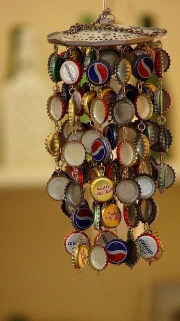 Soft Drinks Cap Wind Chime