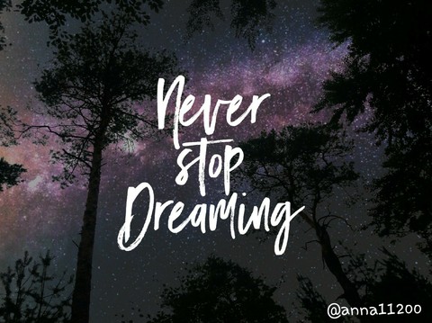 never stop dreaming ♡