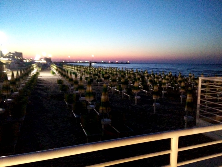 Sea by night