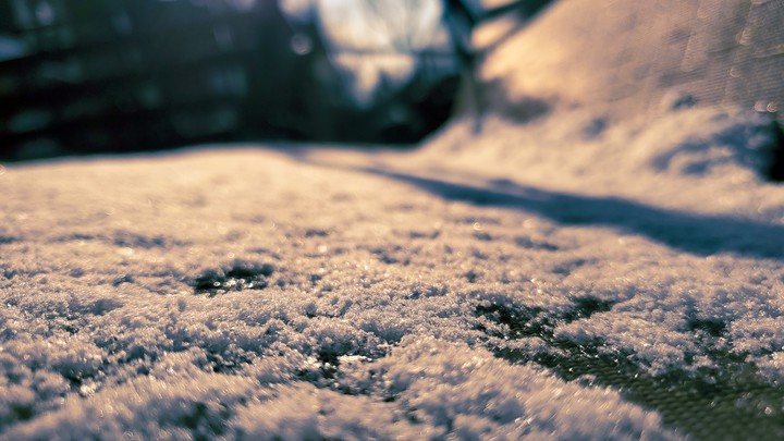 Some snow