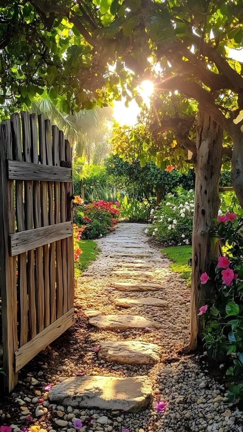 Yellow, landscaping Hintergrundbilder