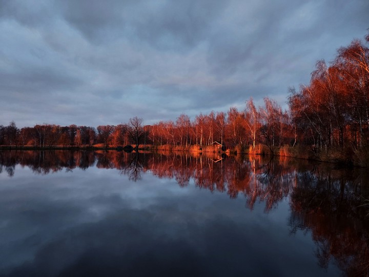 beautiful water mirror