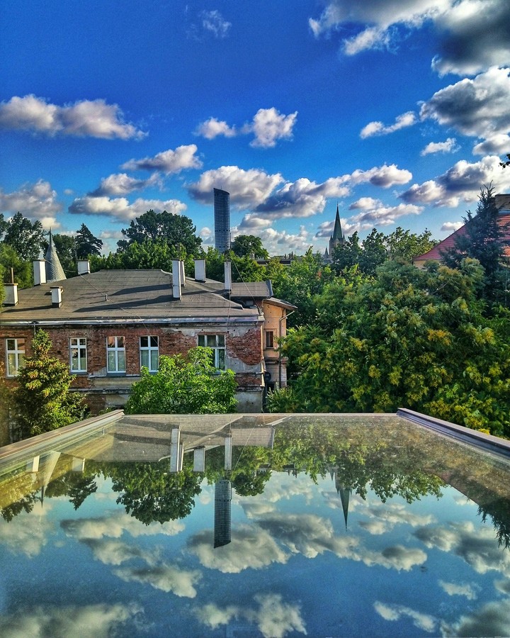 gotta appreciate a beautiful day even from an office window