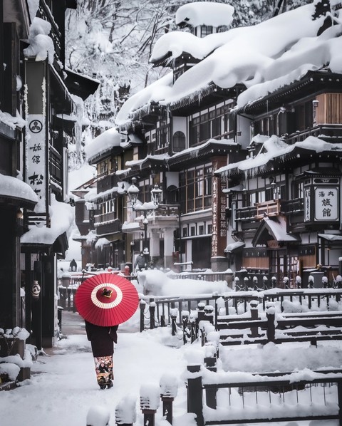 Bridge, snow wallpapers