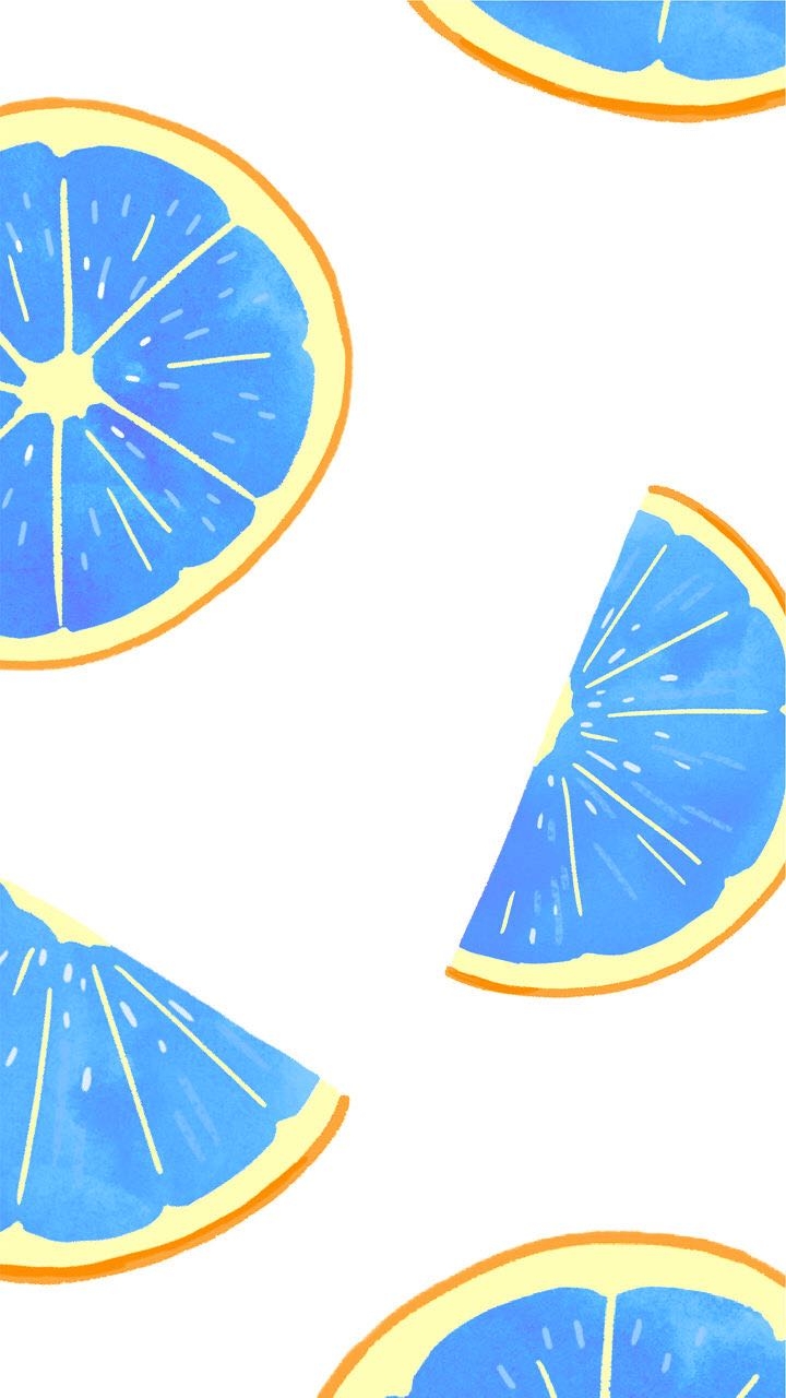 blue orange