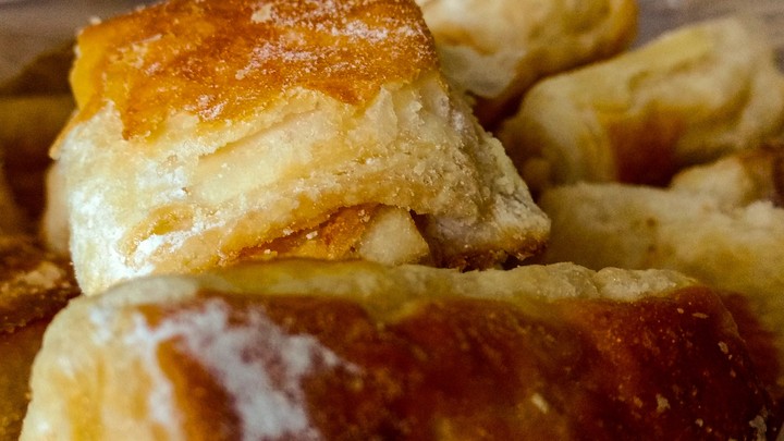 cakes made of puff pastry